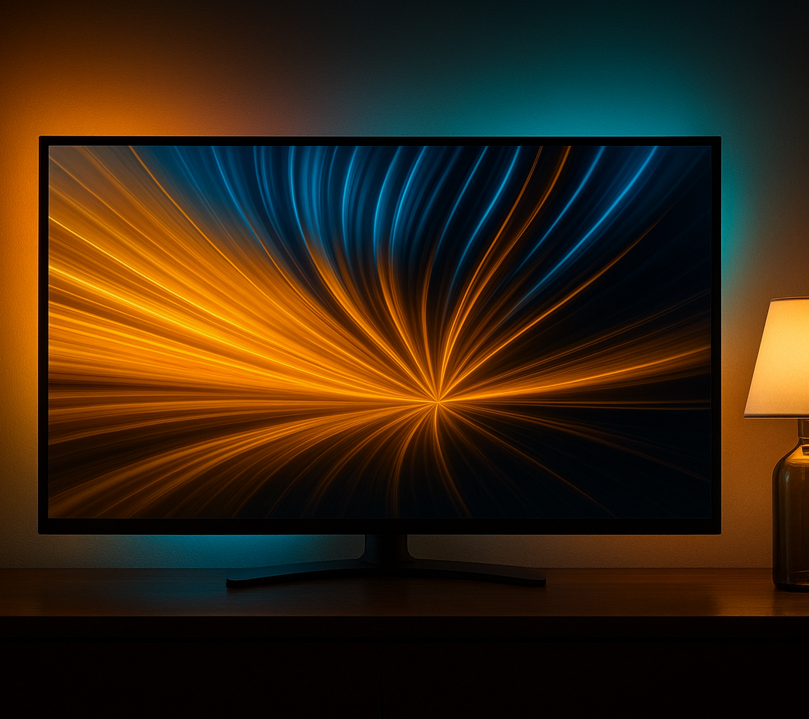 AuraSync™ Reactive TV LED Backlight
