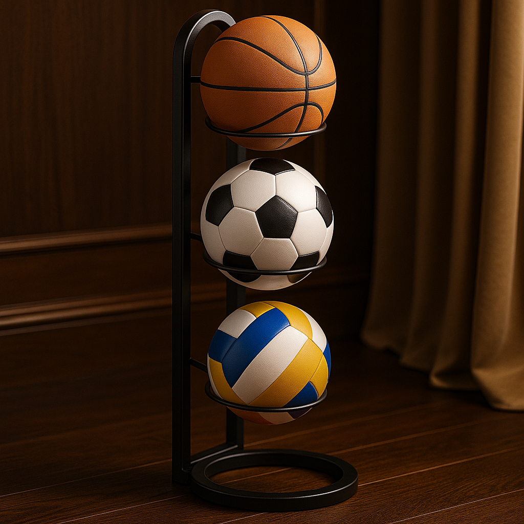 IronCast™ Basketball Display Stand