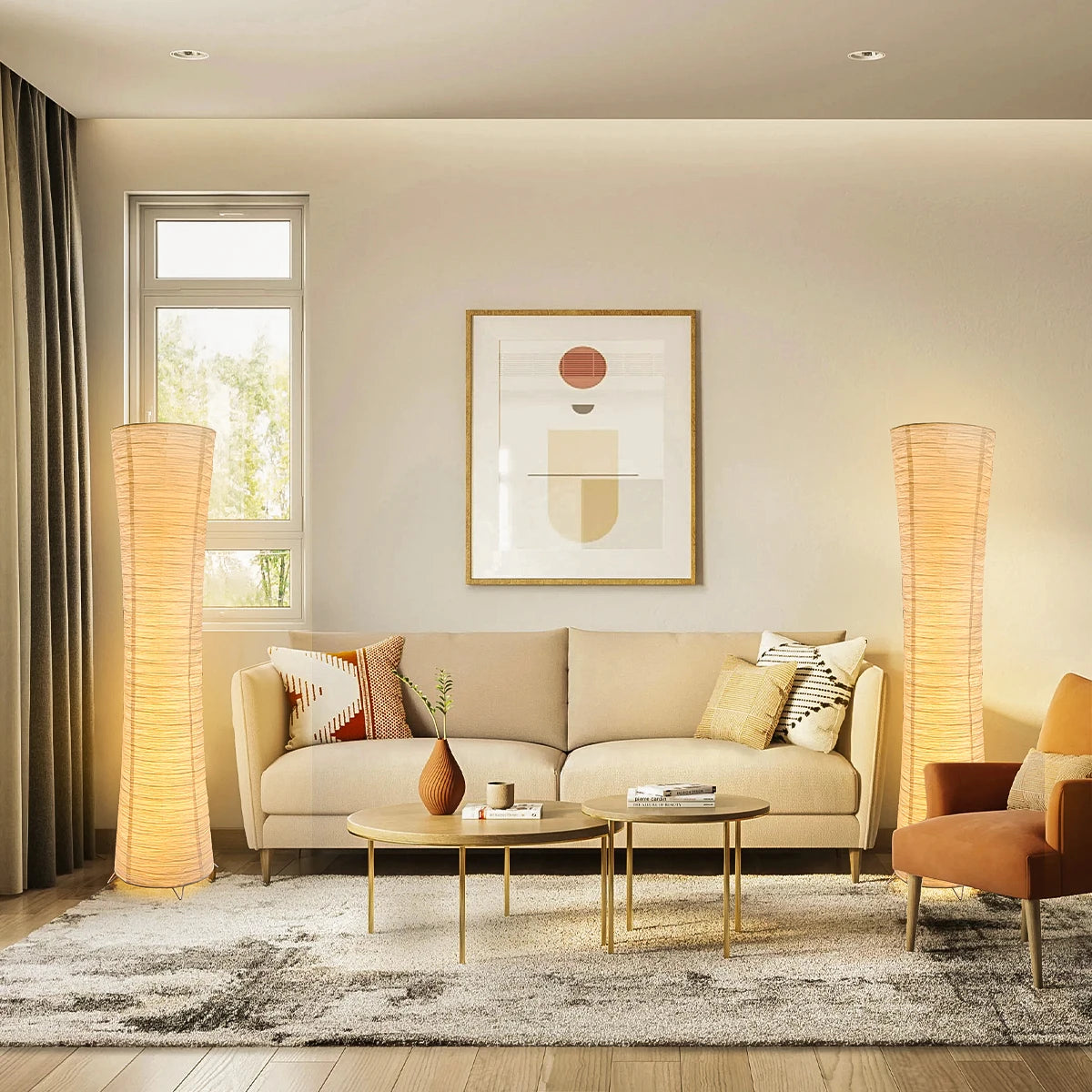 NamiLight™ Bedroom Japanese Floor Lamp