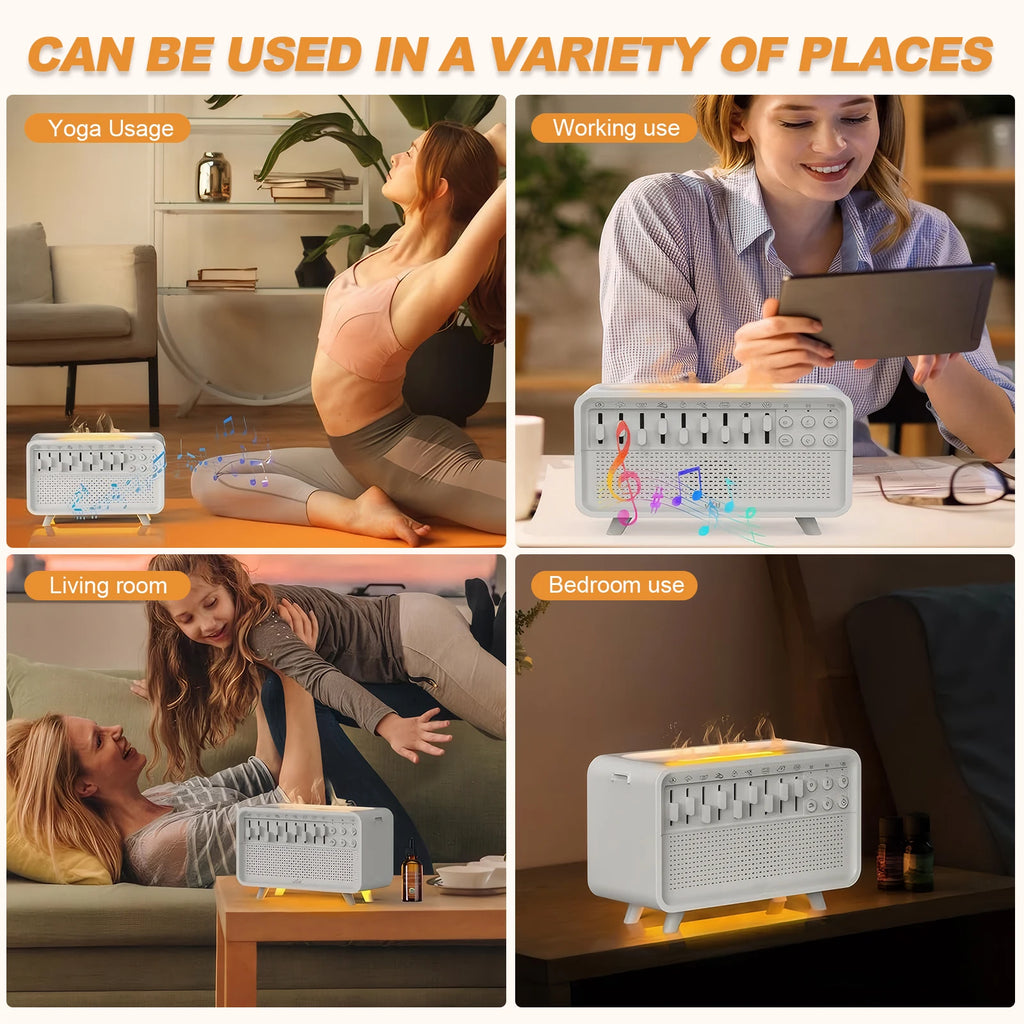 SerenityWave White Noise & Bluetooth Speaker