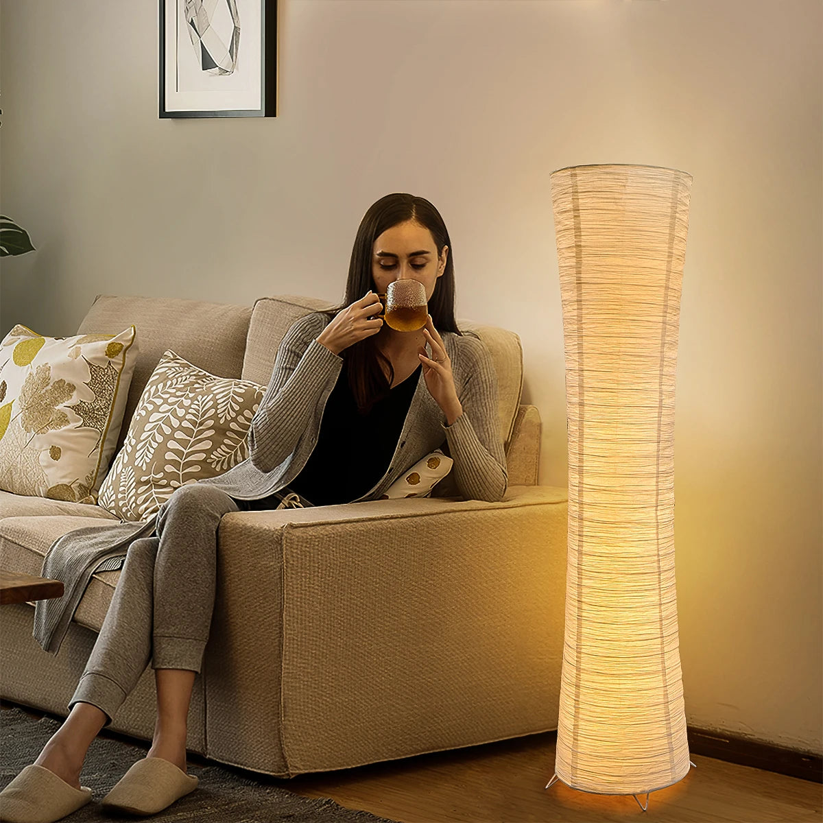 NamiLight™ Bedroom Japanese Floor Lamp