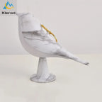LumoBird™ Sculptural Metal Lamp