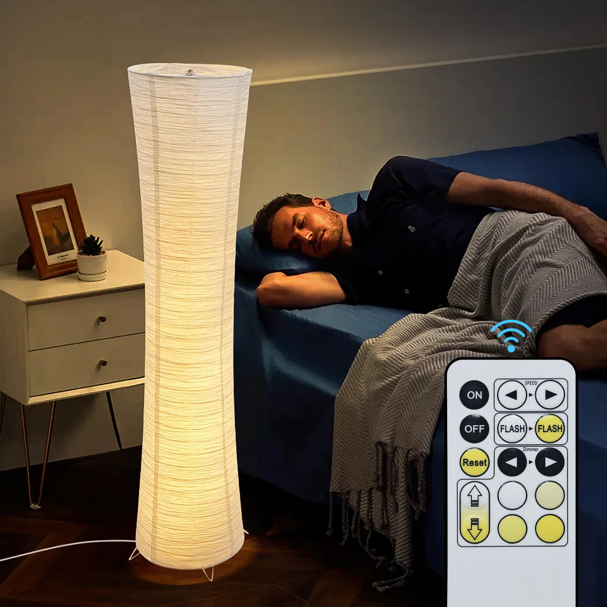 NamiLight™ Bedroom Japanese Floor Lamp