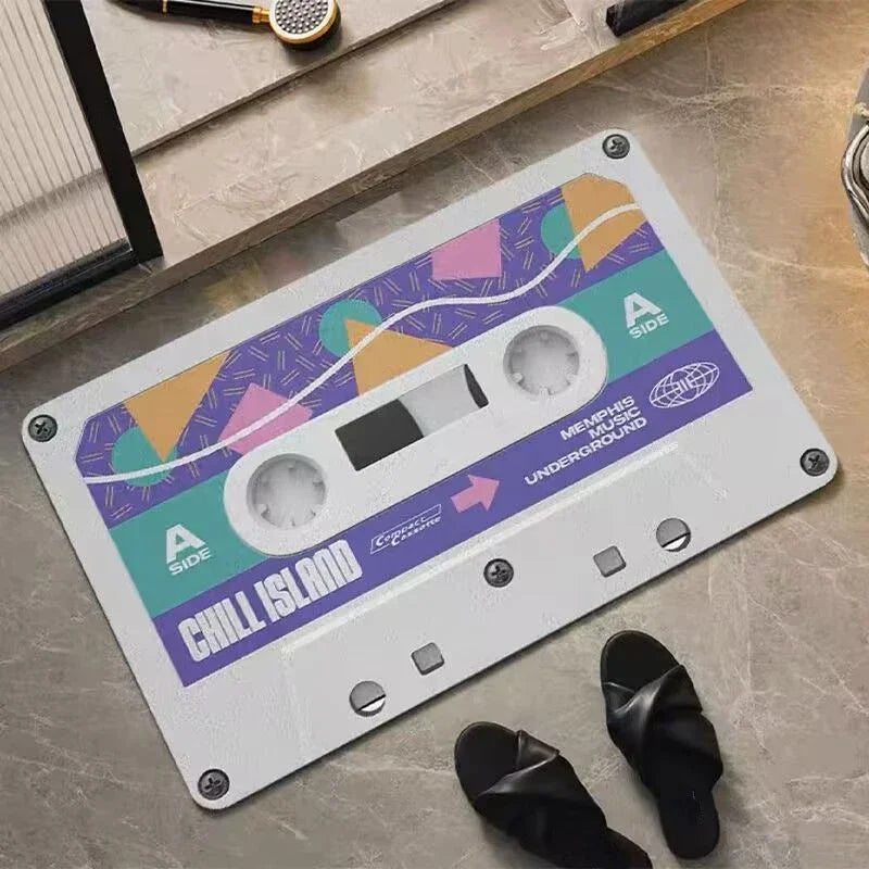 CassetteMat™ Retro Entry Rug