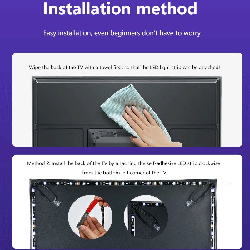 AuraSync™ Reactive TV LED Backlight