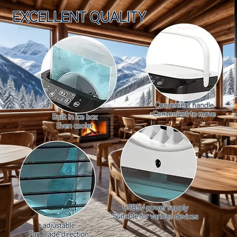 FrostMist™ Portable Air Cooler & Humidifier