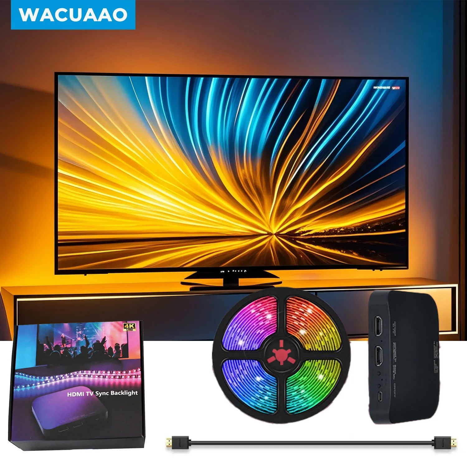 AuraSync™ Reactive TV LED Backlight