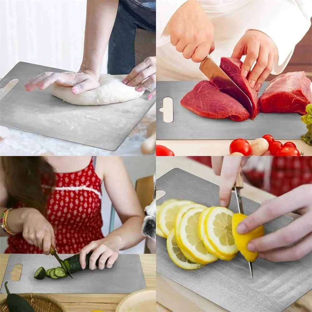 TitanEdge™ 304 Steel Cutting Board