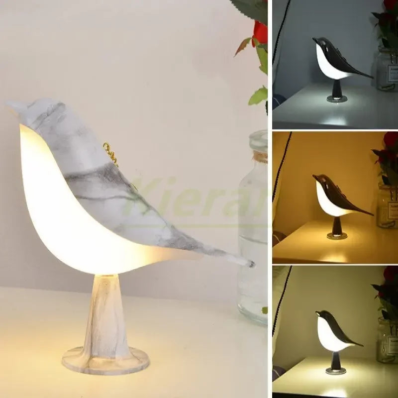 LumoBird™ Sculptural Metal Lamp