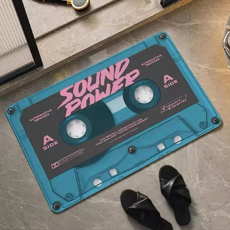 CassetteMat™ Retro Entry Rug