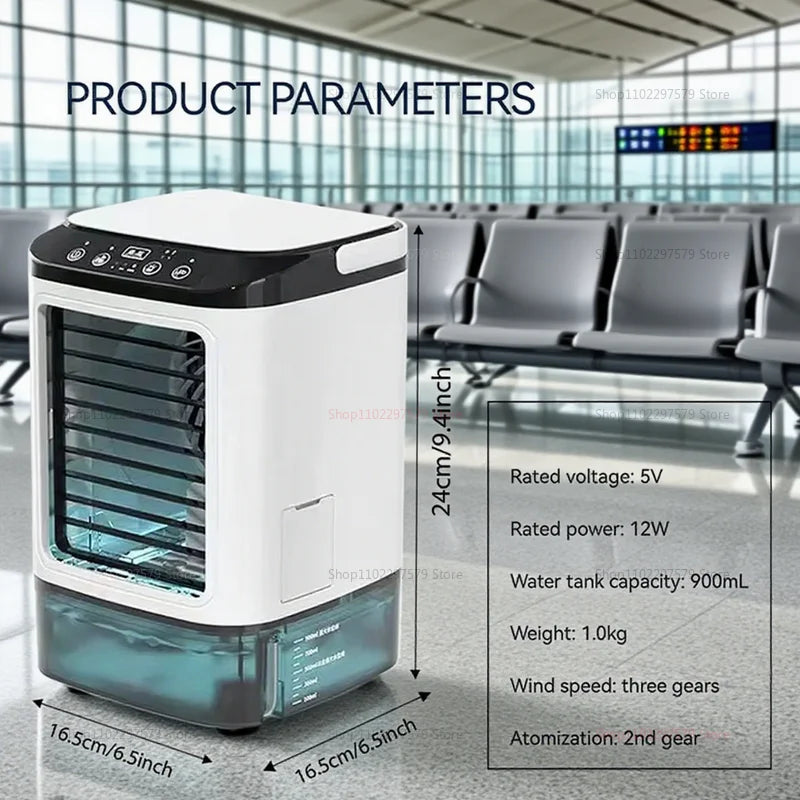 FrostMist™ Portable Air Cooler & Humidifier