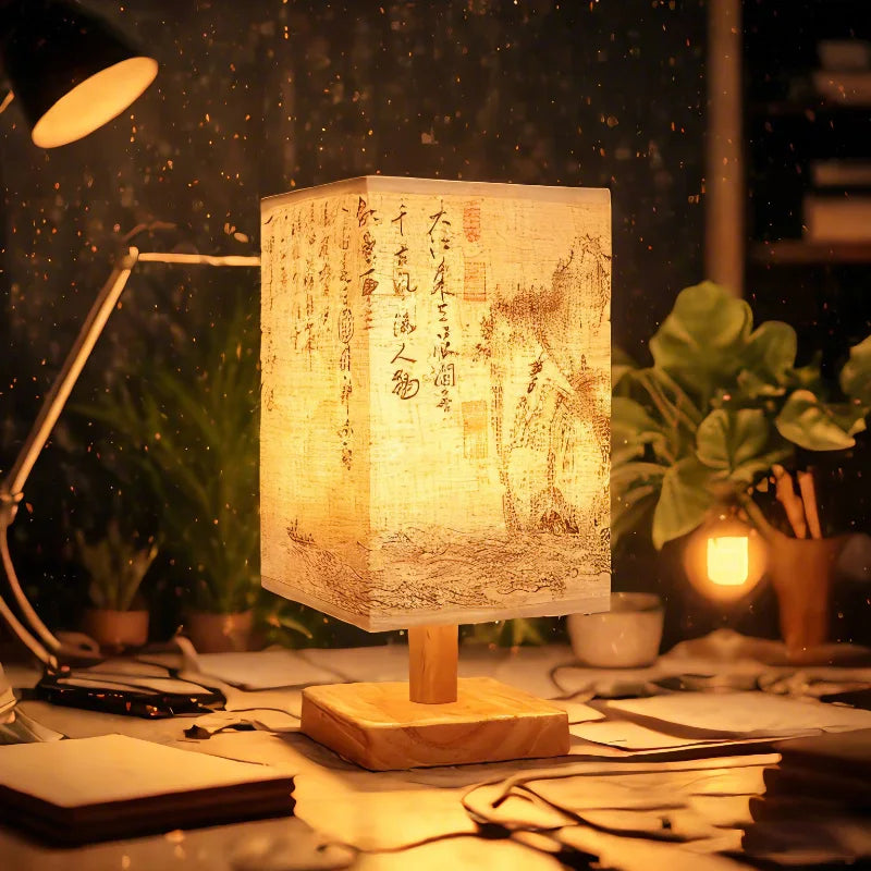 ZenLight™ Japanese Table Lamp