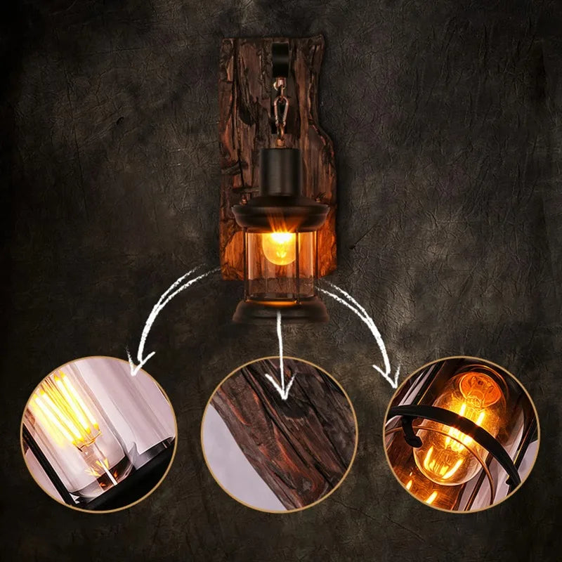OldTown™ Vintage Lantern Lamp