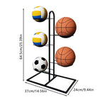 IronCast™ Basketball Display Stand