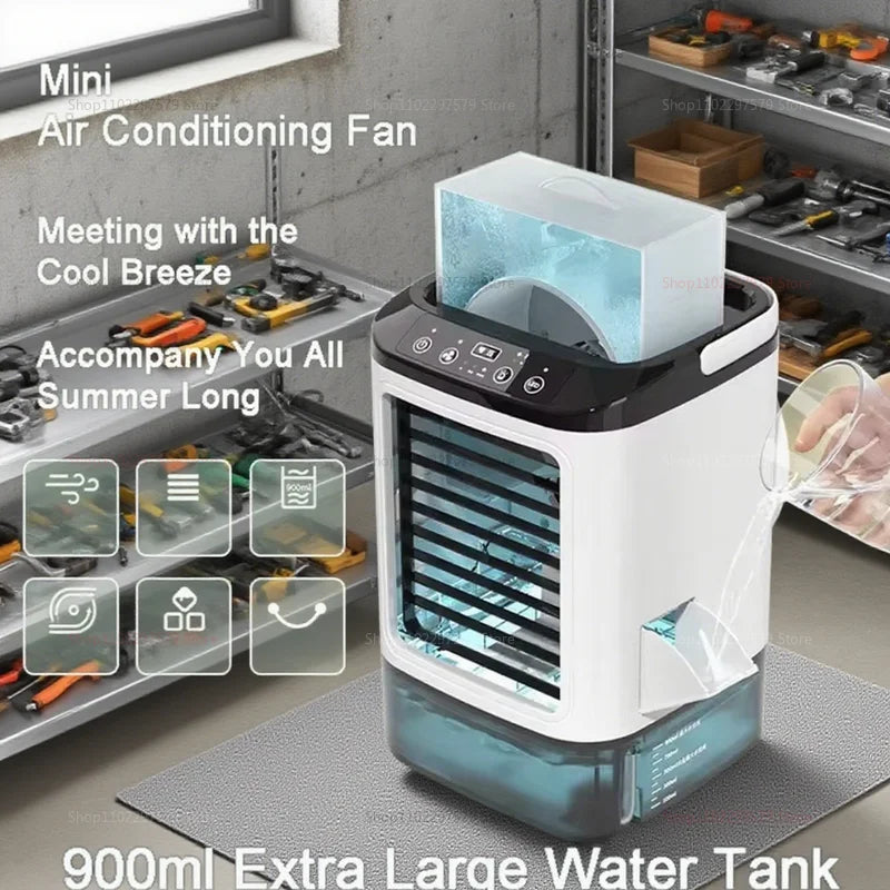 FrostMist™ Portable Air Cooler & Humidifier